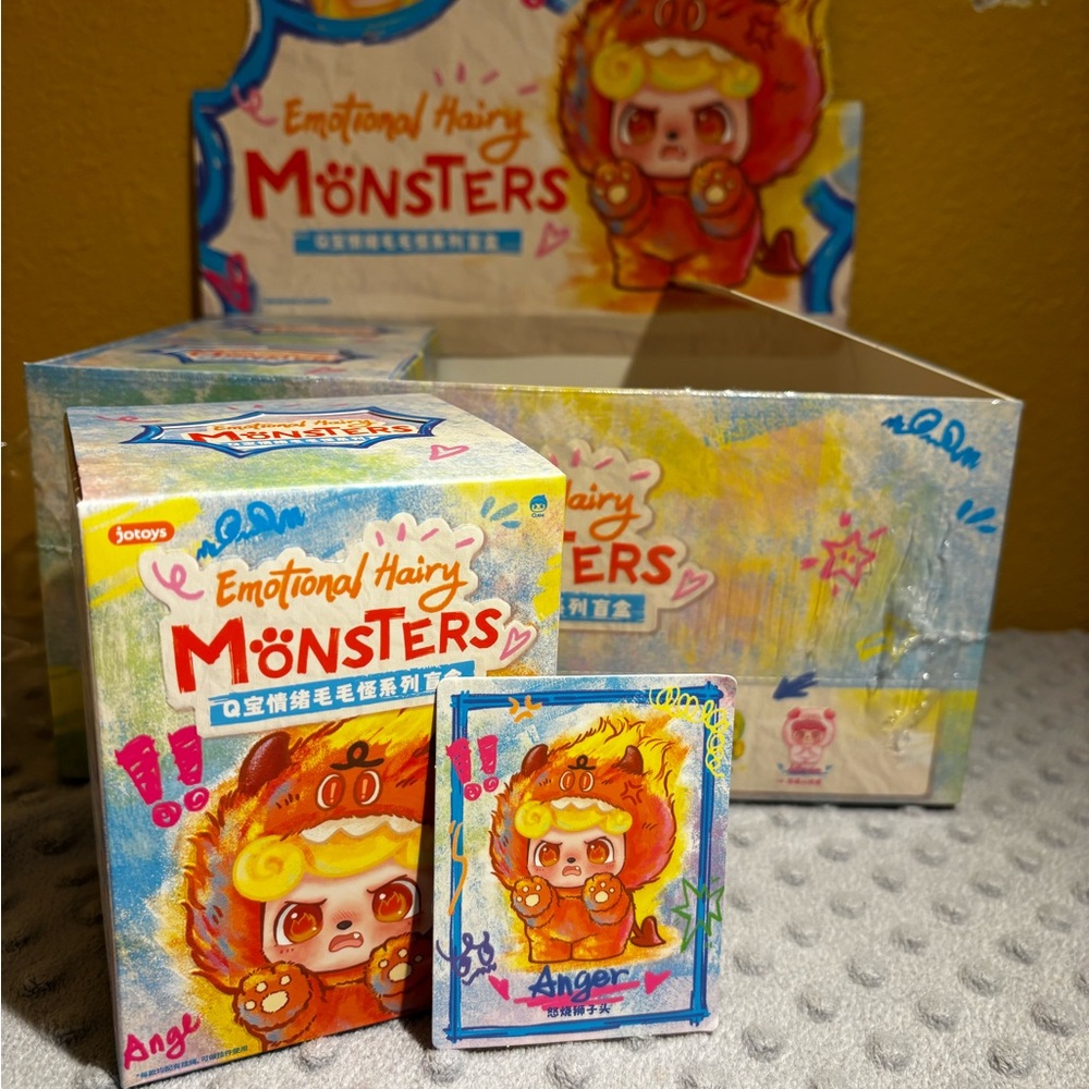 Emotional Hairy Monsters - Anger
